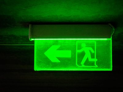 exit sign